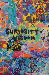 Curiosity Equals Wisdom, 12''x18'', $250